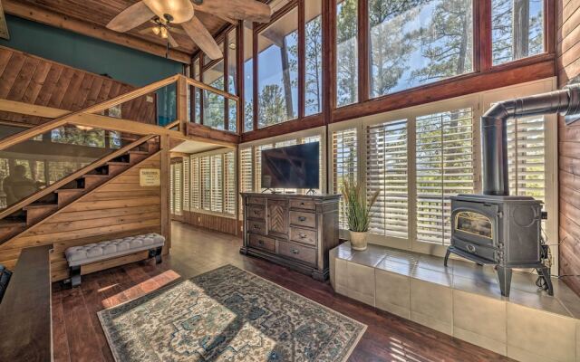 Hot Tub, Game Room & Sauna: Ruidoso Hideaway!