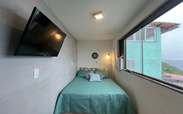 Casa no Vidigal com vista para o Mar