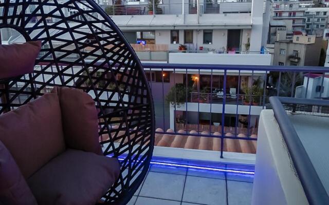 B 2 Luxury Suite Acropolis view Athens privat Jacuzzi