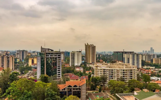 Luxury studio apartment, Kilimani