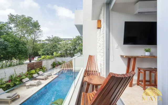 NHOA 205B 1BR Condo Pool View Aldea Zama