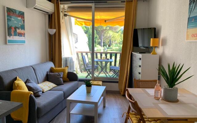 Super Appart ! Terrasse, Clim, Parking, 2min Plage.