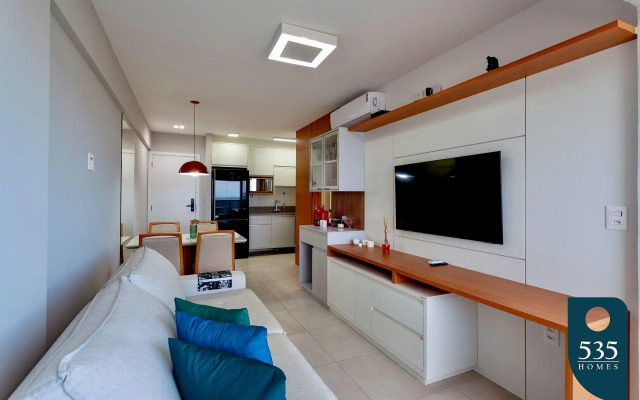 Vista Mar Barra Lindo Apartamento Wifi 300 Mbps