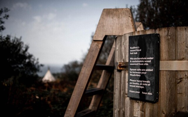 Stunning Cornish Tipi With sea Views