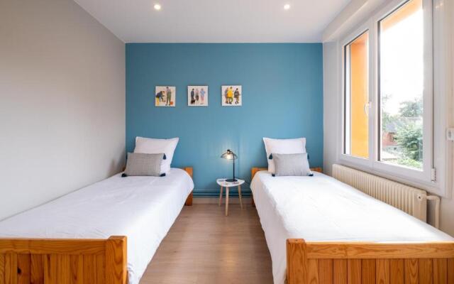 Appartement La Rafale - accès privé plage - jardin - arrivée autonome