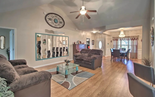 Screened Patio: Rincon Home, 18 Mi to Savannah!