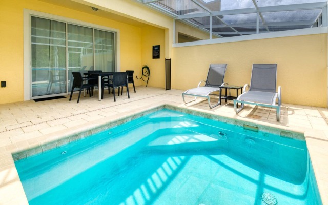 Pleasant villa with private pool near Disney