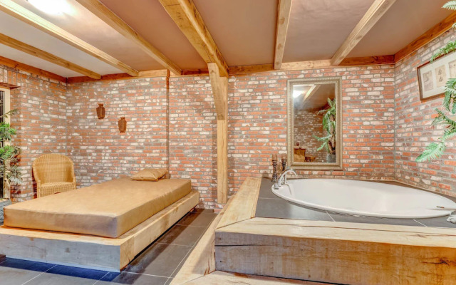 Beautiful Farmhouse in Hulsel with Wellness and Horse Stable