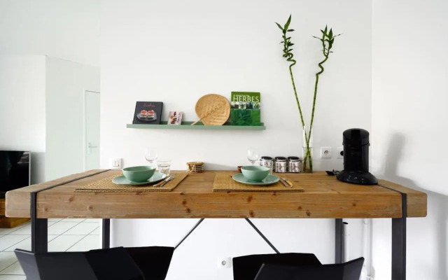 T2 cosy proche du centre-ville avec garage inclus
