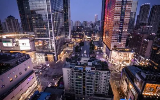 Xinxin Theme apartment (Chunxi Road Taigu Li Store) – Outside – Chengdu