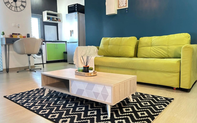 Charmant appartement avec terrasse, vue sur lagon