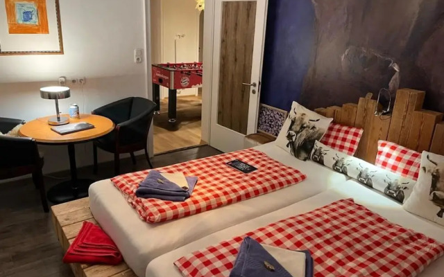 Glückliche Kuh-Villa