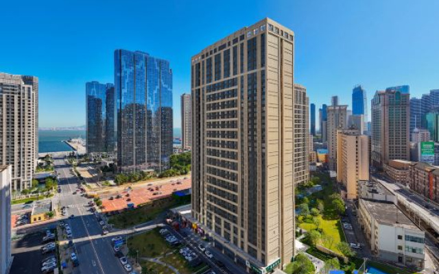 Star Era · Intelligent Audiovisual Seaview Apartment – Outside – Dalian