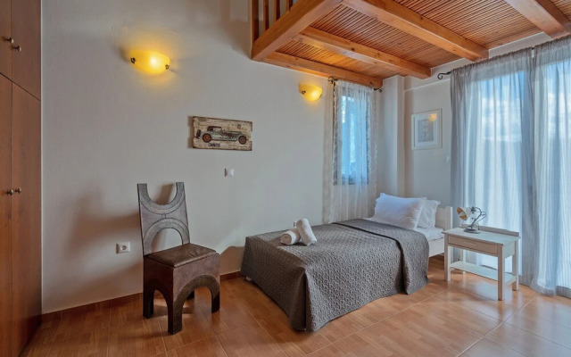 Nostos Villa - 50 m2 pool 2 km from the Beach