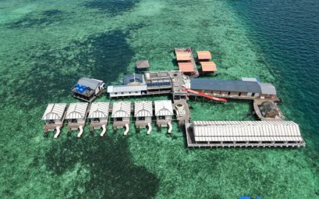 Vera Lavu Water Villa (24-Hour Chinese Housekeeper Service & Unlimited Snorkeling) – Outside – Semporna