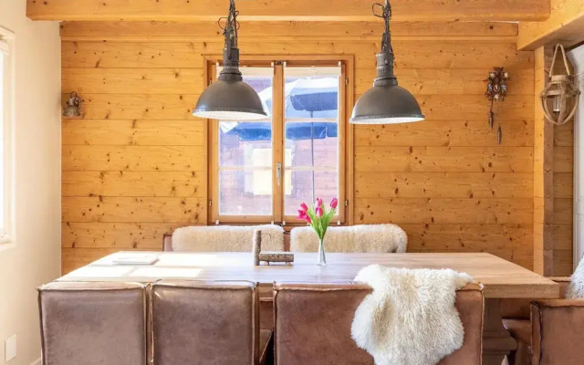 Chalet in the Mountains Near the Fiesch ski Area