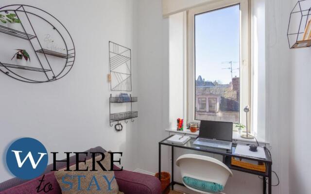 Bright 2bed Apartment in Galashiels City Centre