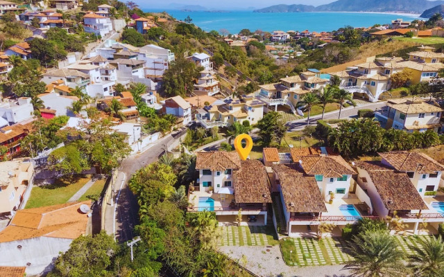 Bz73 Geribá! Casa c/ piscina privativa 5 Suítes!