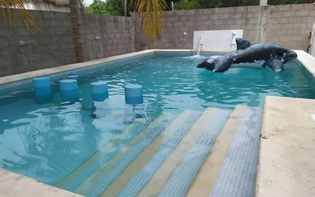 Casa M&P: Casa Amplia cerca del mar de Chelem