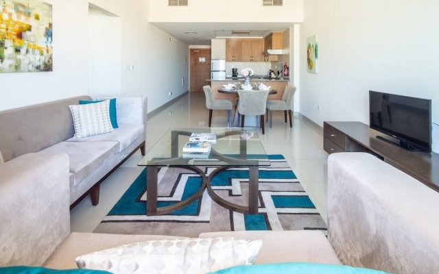 Modern Living In This 2BR Apt In The Heart of Downtown Jebel Ali - Sleeps 4!