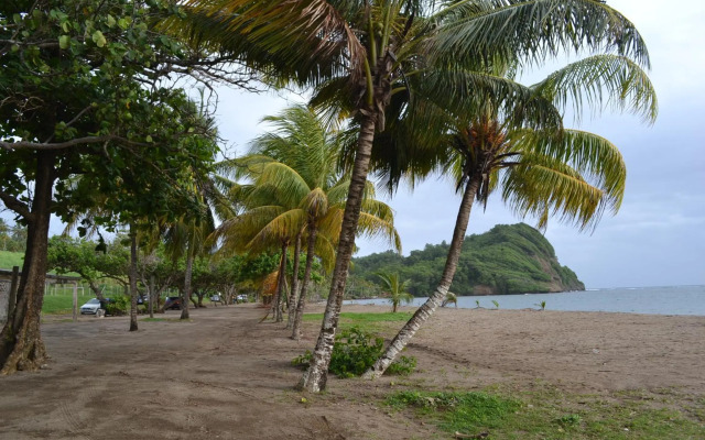 Haut de villa dans son écrin de verdure
