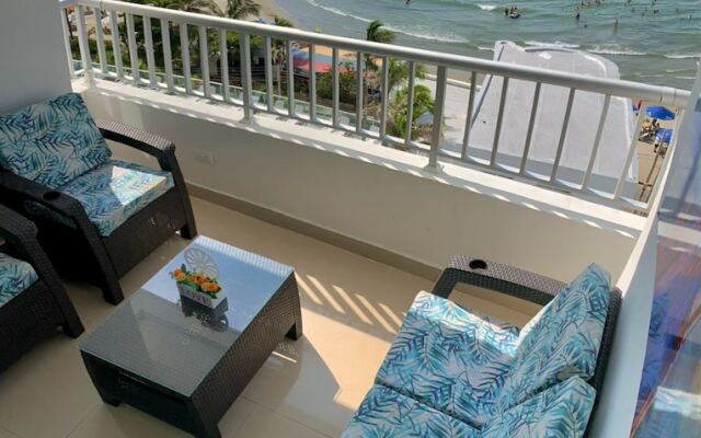 2P1-6 Apartamento Frente Al Mar Con Wifi