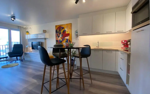 Moderne studio aan zee