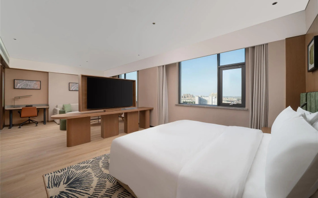 Hilton Garden Inn Huai'An Jinhu – Guest Rooms – Jinhu