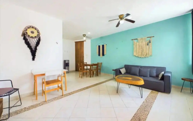 Stylish 2BR Retreat With Private Patio