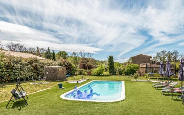 Villa 3 ch, 6/8p, avec piscine Luberon, Provence