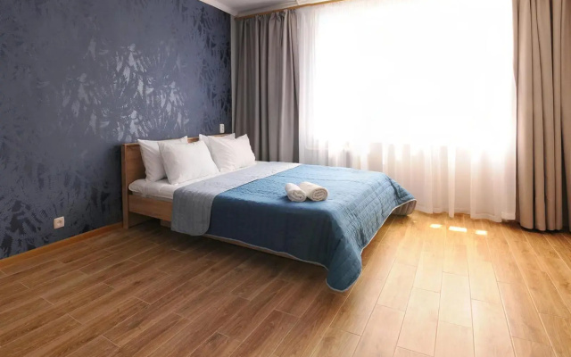 Scandinavian Poltava Apartments with 2 rooms, 3 beds 1 sofa