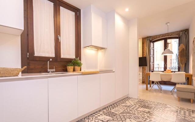 Stunning one-bedroom apartment near the Cathedral. Zacatin 201