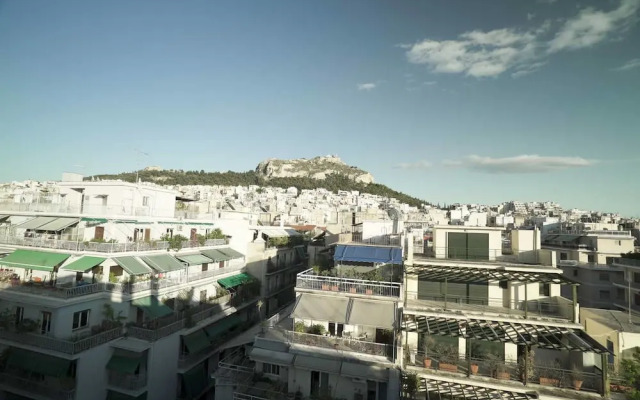 Rooftop Infinite Athens View Apt