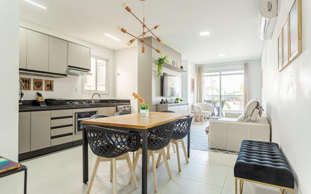 200 metros do mar com Churrasqueira #IA14