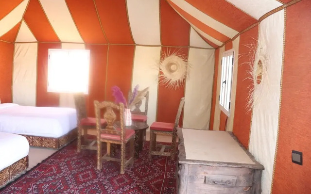 Luxury nomadic tented camp