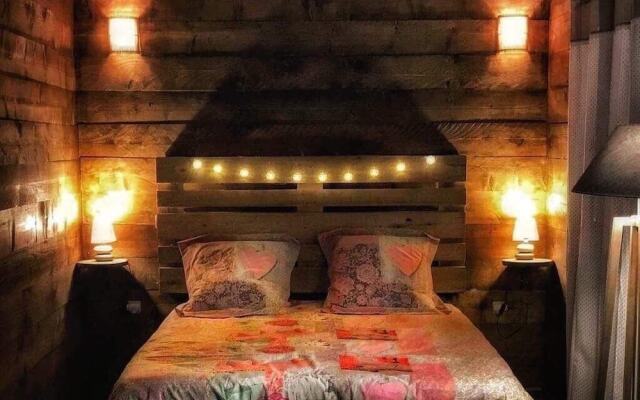 Chambre avec spa privée