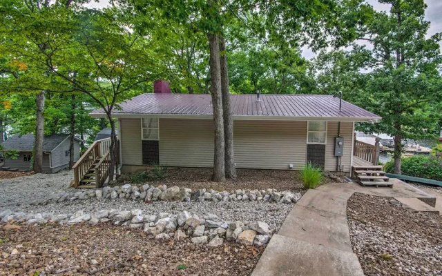 Lakefront Rocky Mount Escape w/ Dock & Grill!