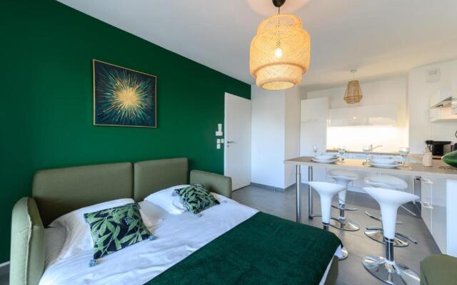 Stella Verde 3 - 2 rooms new with balcony & garage