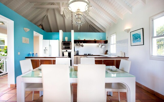 Villa with 3 Bedrooms in St Barthelemy, with Wonderful Sea View, Private Pool, Furnished Garden - 800 M From the Beach