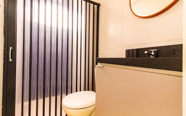 Flat Moderno com Academia e Wi-fi no Tatuap