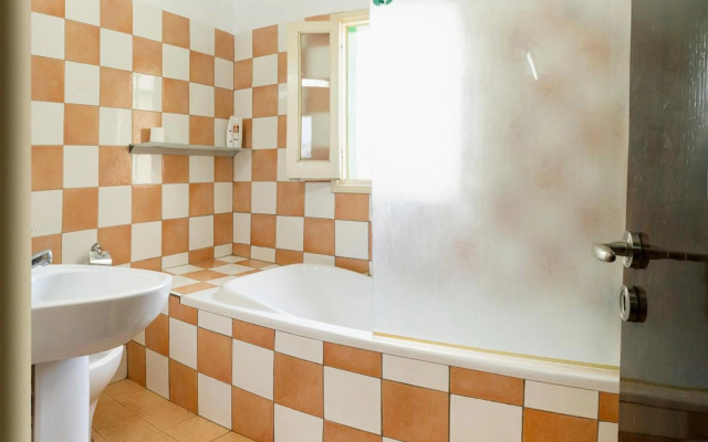 City center studio with terrace view