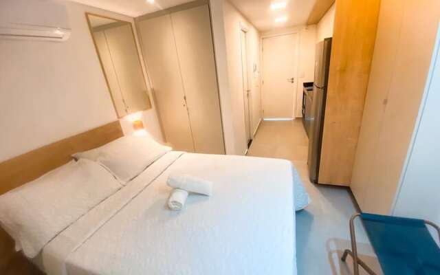 Flat Charmoso Vista Mar by La Playa