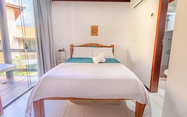 IT21 Lindo Bangalô 3 Suítes, Pé na Areia - Itacimirim