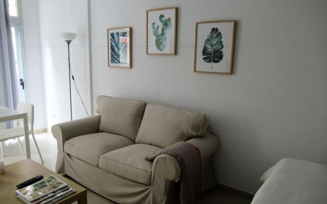 Apartamento Canteras vista mar lateral