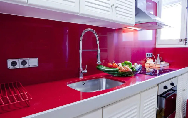 Watermelon - Modernist Terrace Flat II