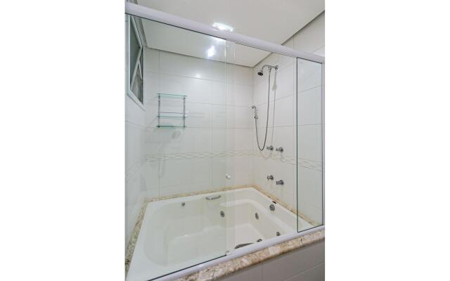 Próximo a praia com churrasqueira na varanda #IA09