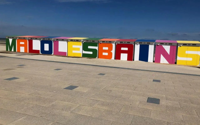 Appartement sur la plage de Malo les bains vue mer