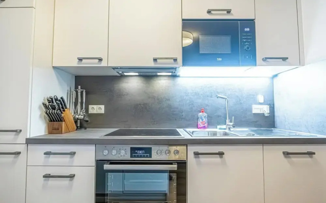 Comfy 1BR 1LR Apt Donaustadt Zones