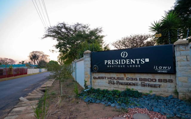 Presidents Boutique Lodge