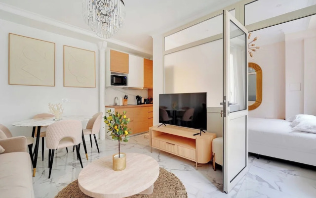 Cosy and Chic Apartment -1br/4p- Trocadero